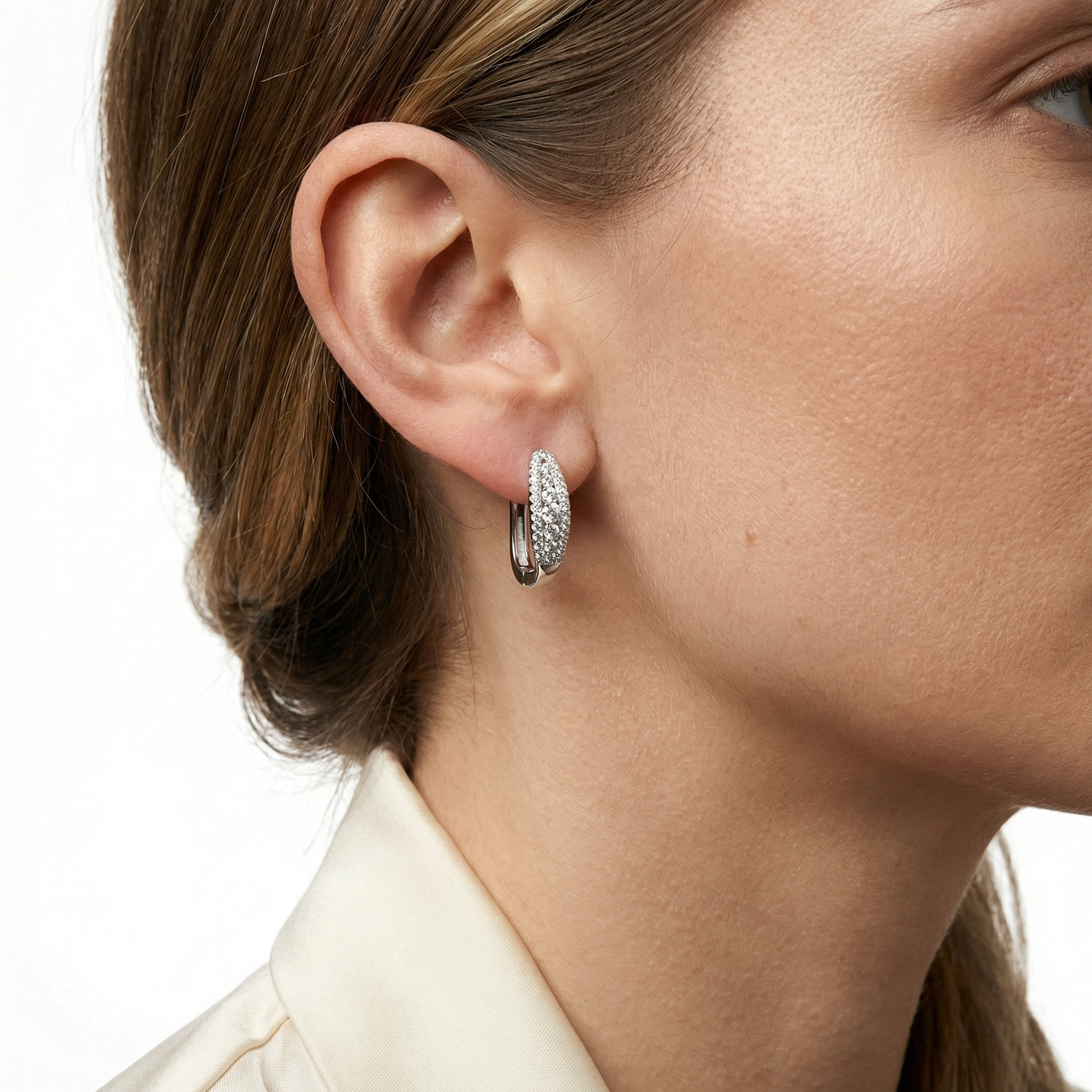 Mozah Moissanite Earrings