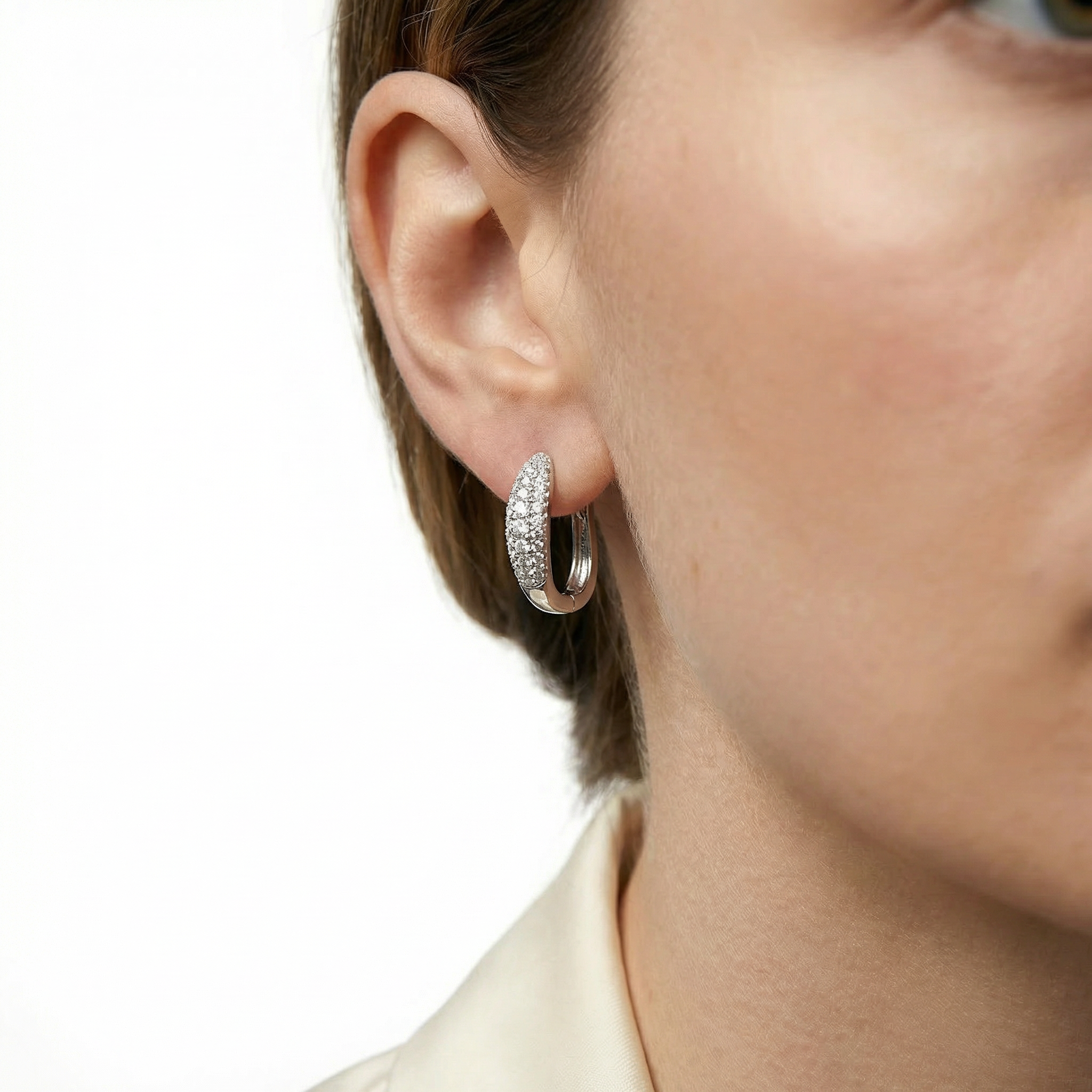 Mozah Moissanite Earrings