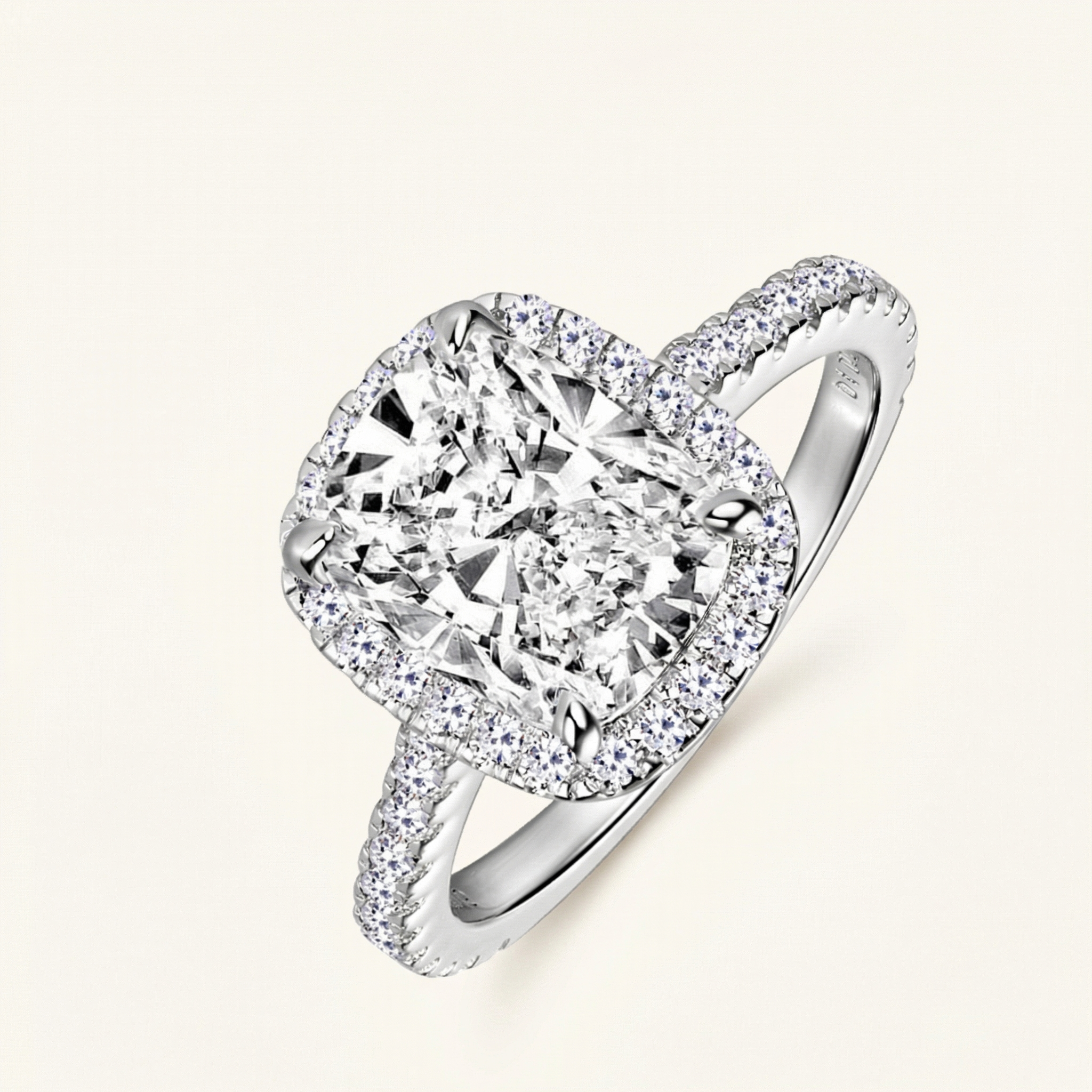 Amal Moissanite Ring