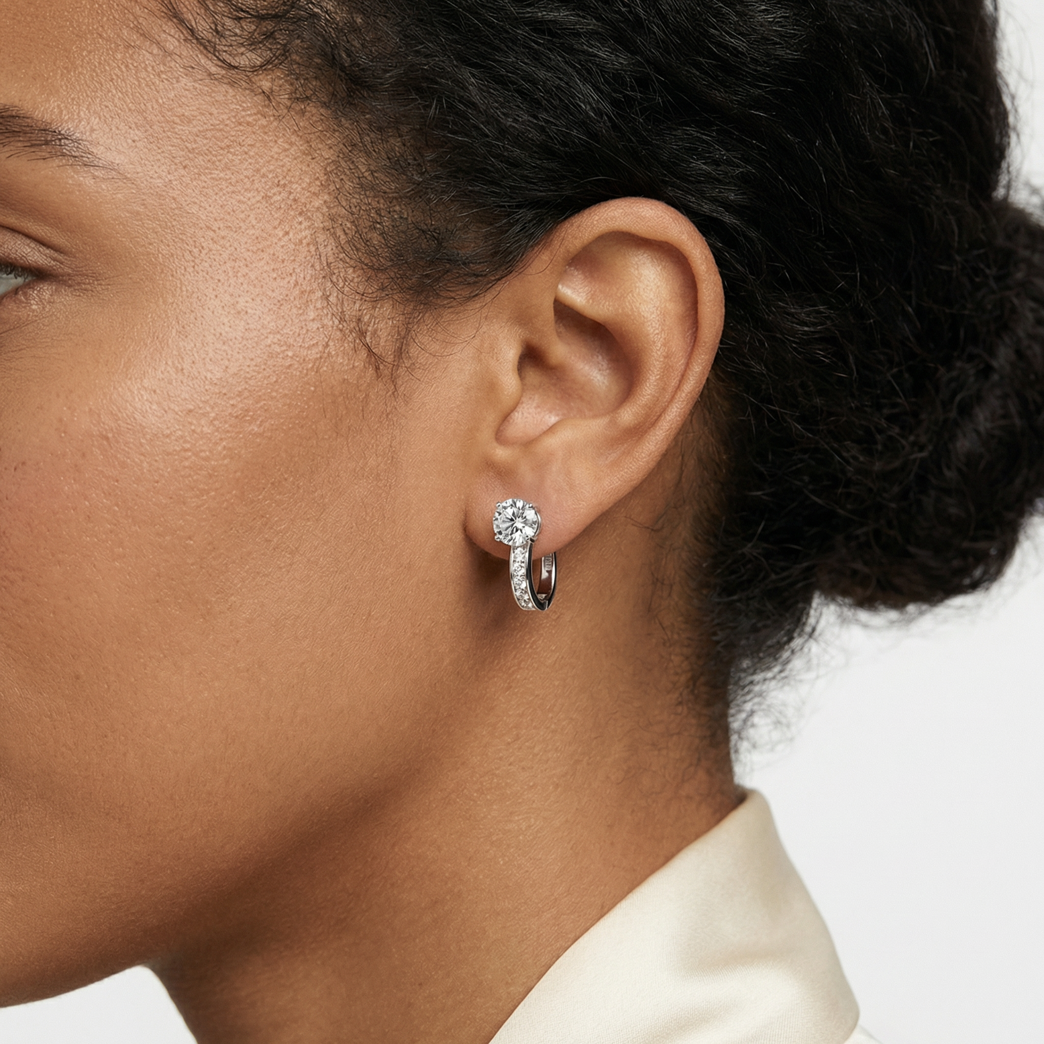Sadaf Moissanite Earrings