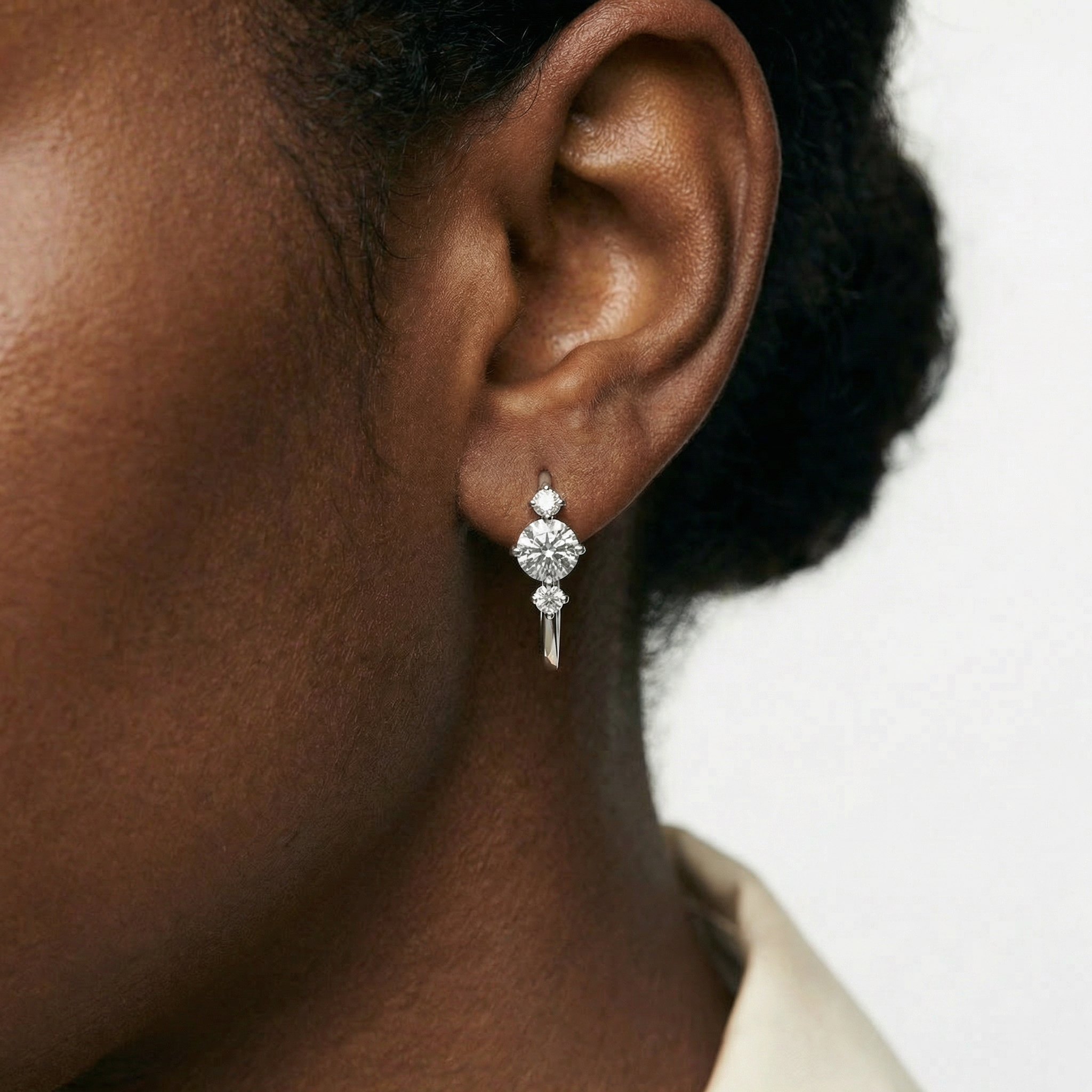Samaher Moissanite Earrings
