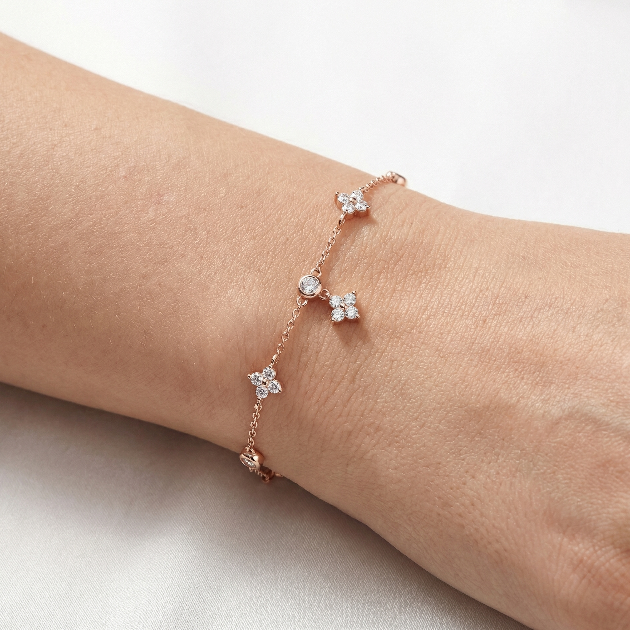 Luna Moissanite Bracelet