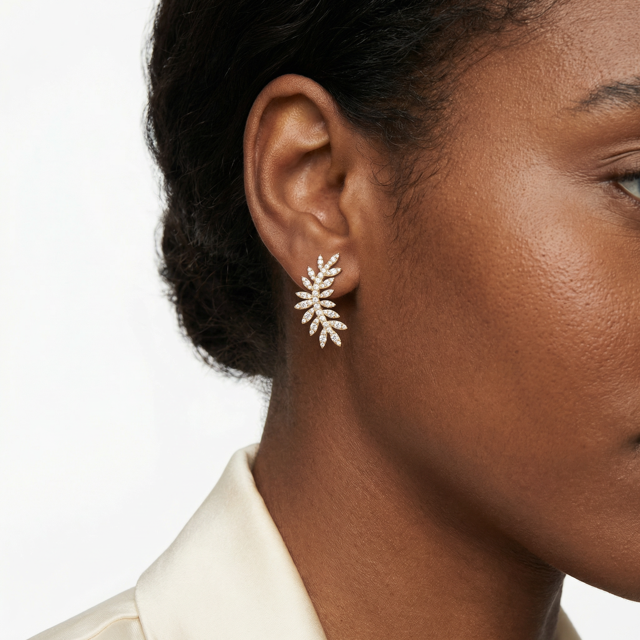 Tuqa Moissanite Earrings
