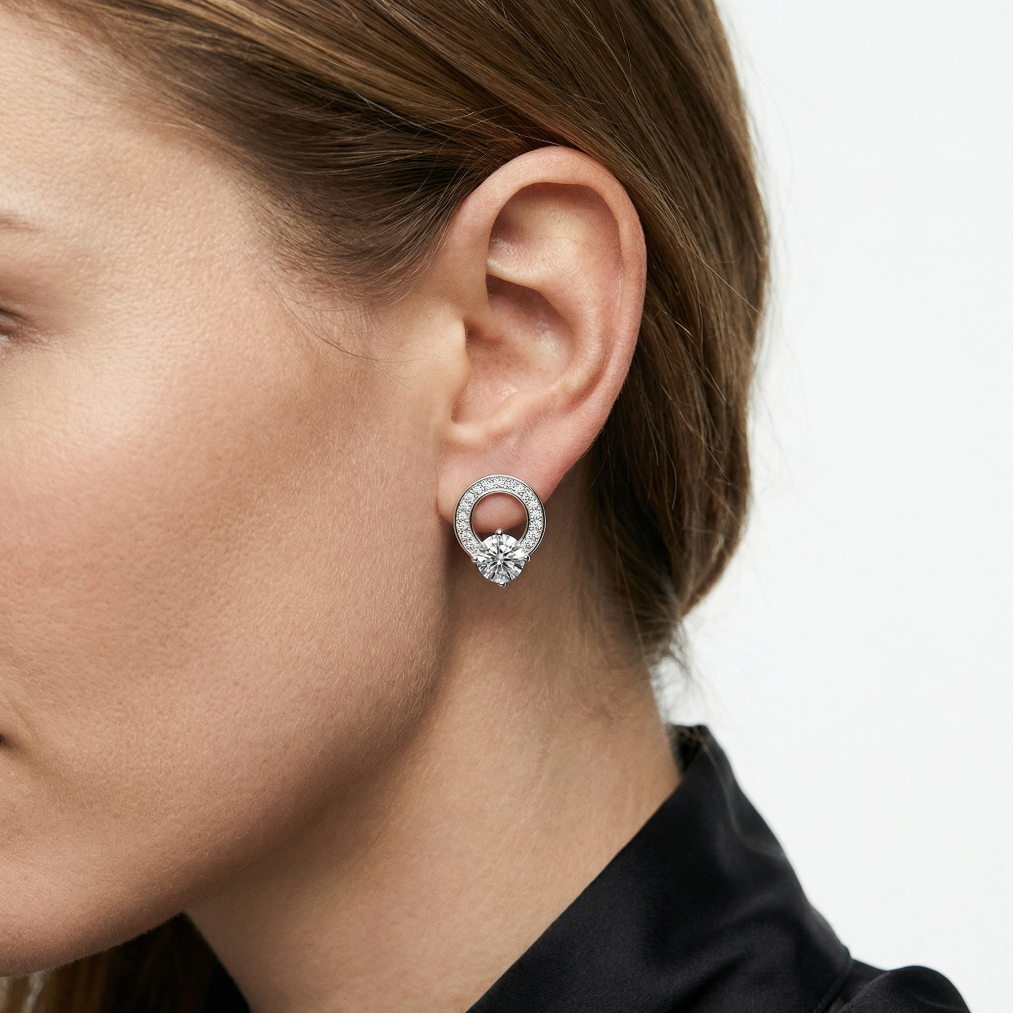 Wijdan Moissanite Earrings