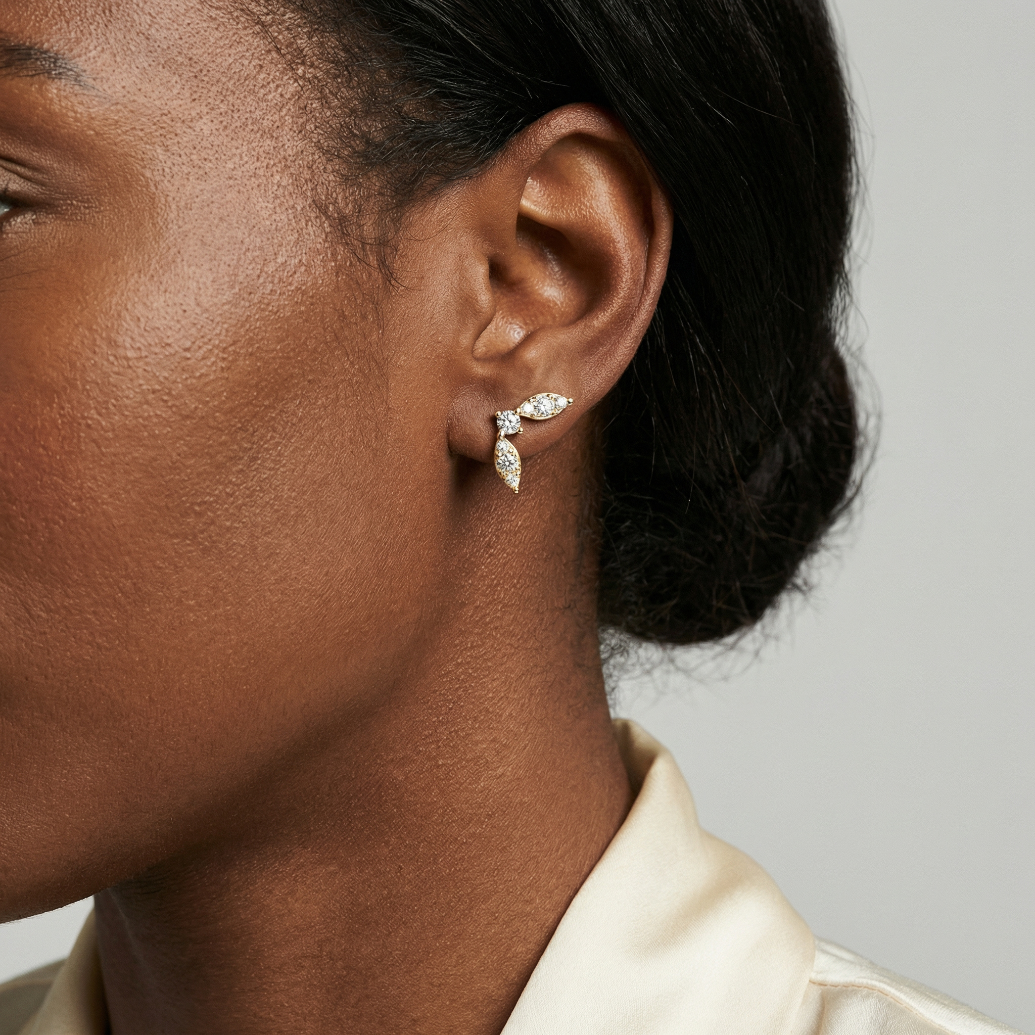 Nasma Moissanite Earrings