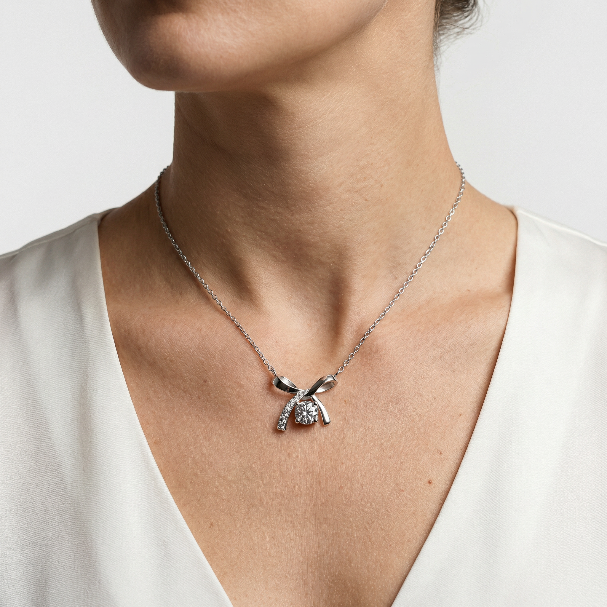 Nadira Moissanite Necklace