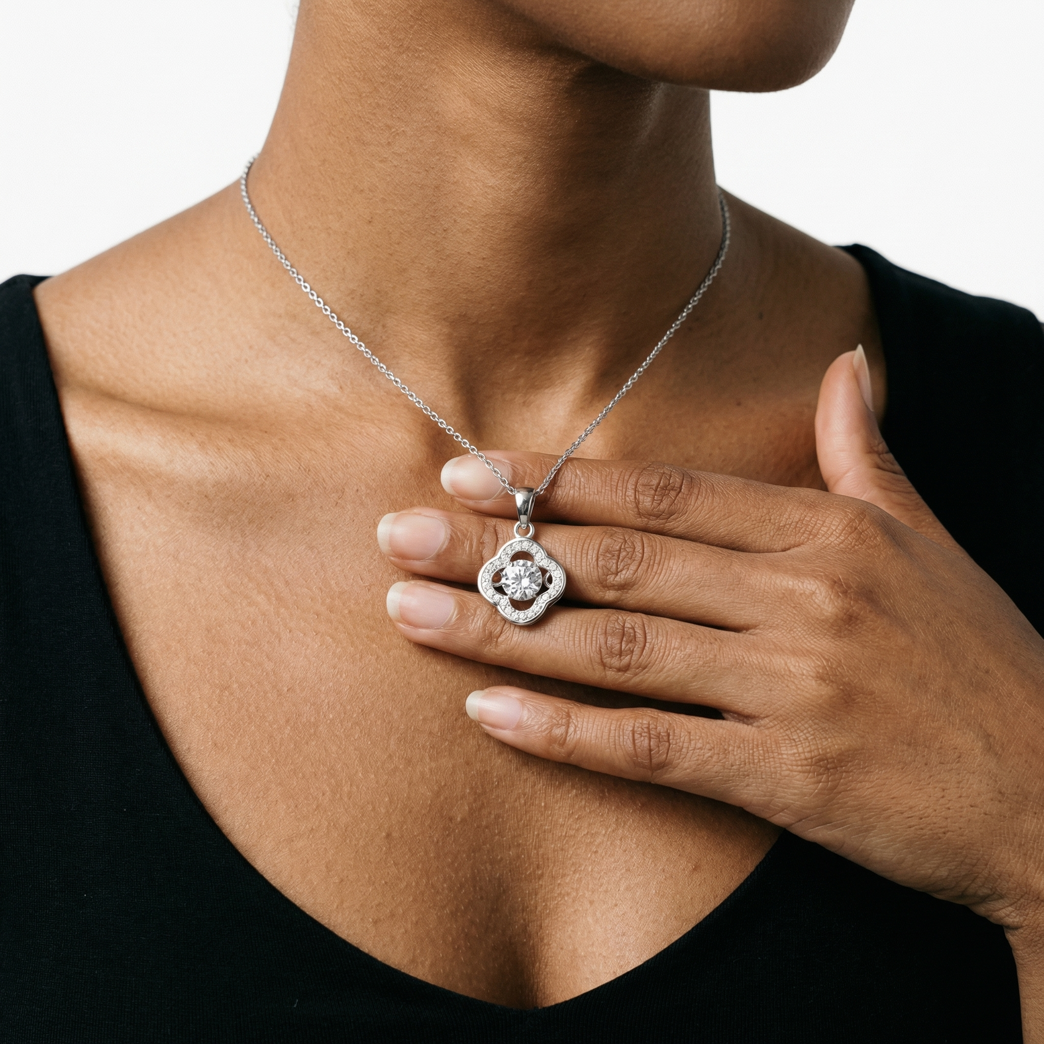 Naima Moissanite Necklace