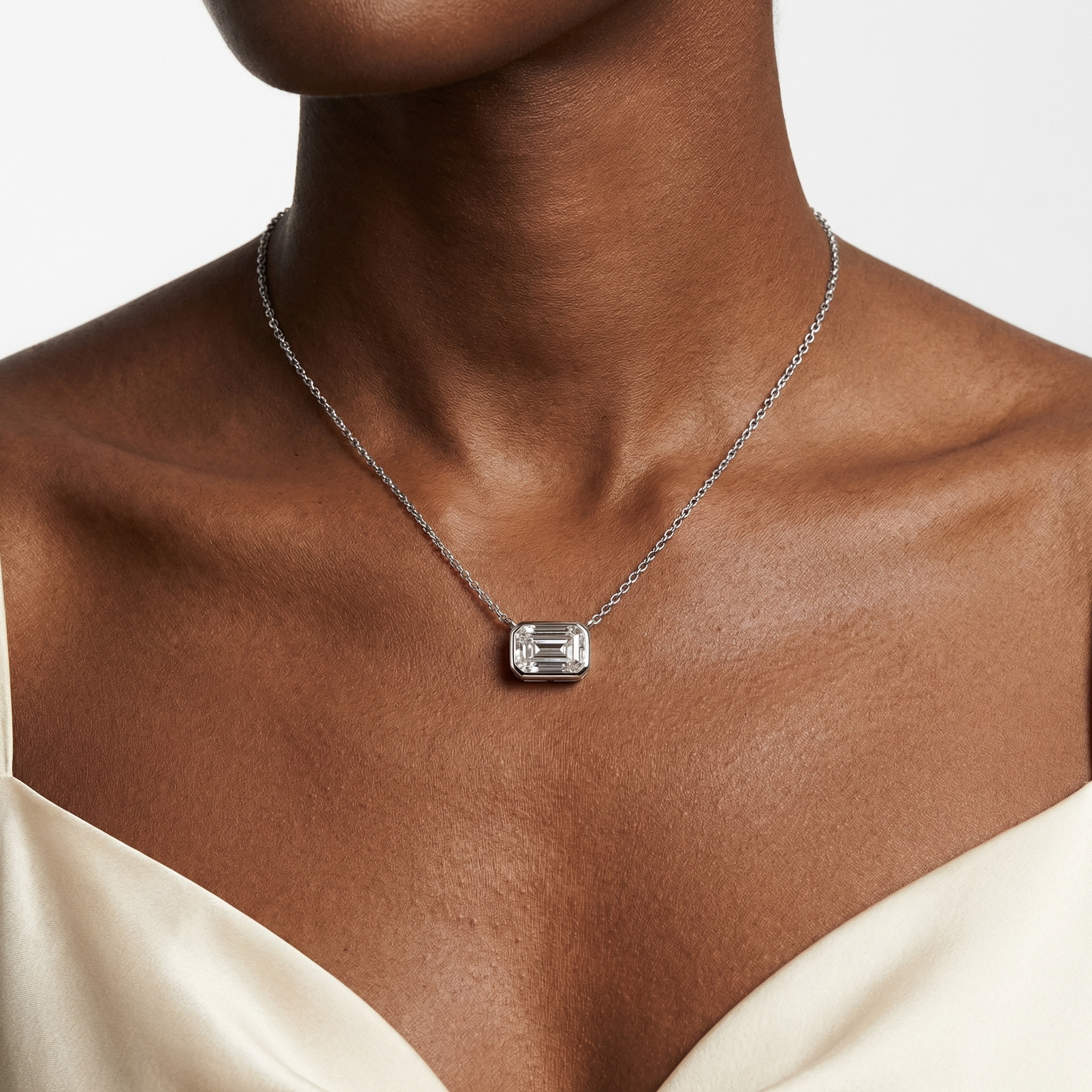 Neda Moissanite Necklace