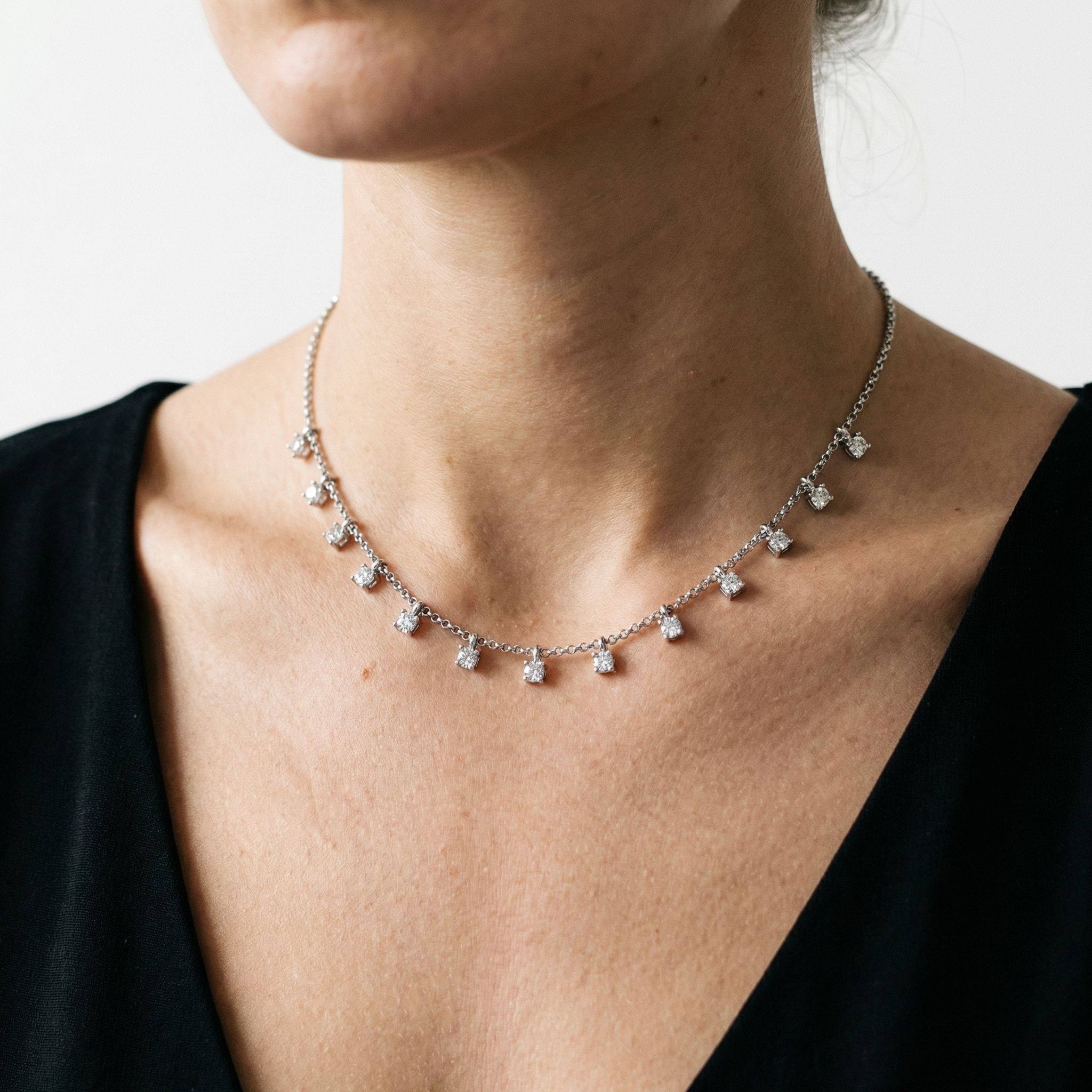 Nila Moissanite Necklace