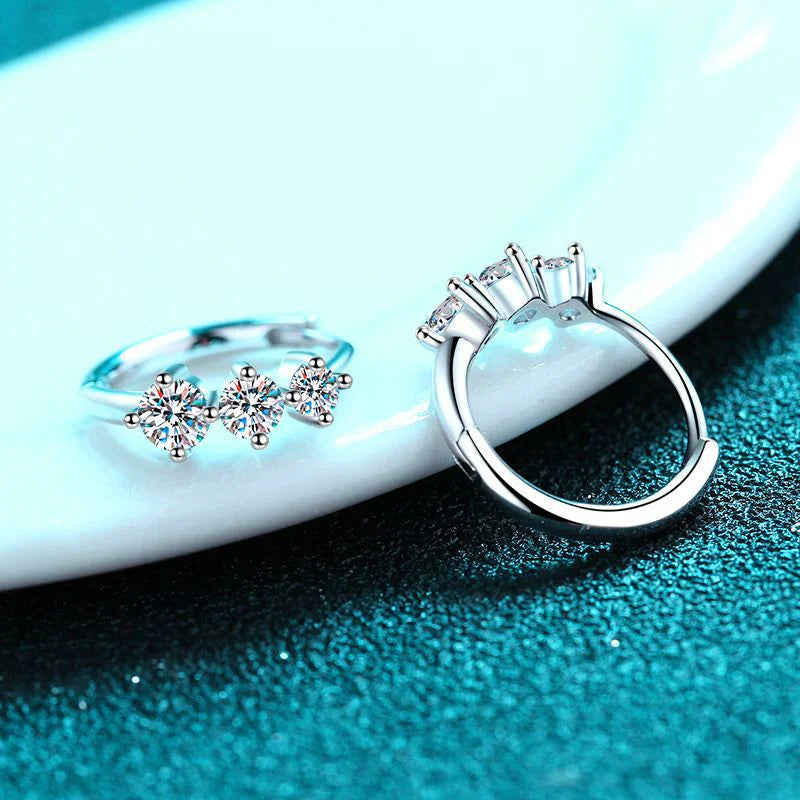 Ruba Moissanite Earrings