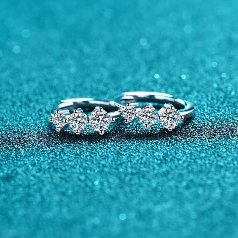 Ruba Moissanite Earrings