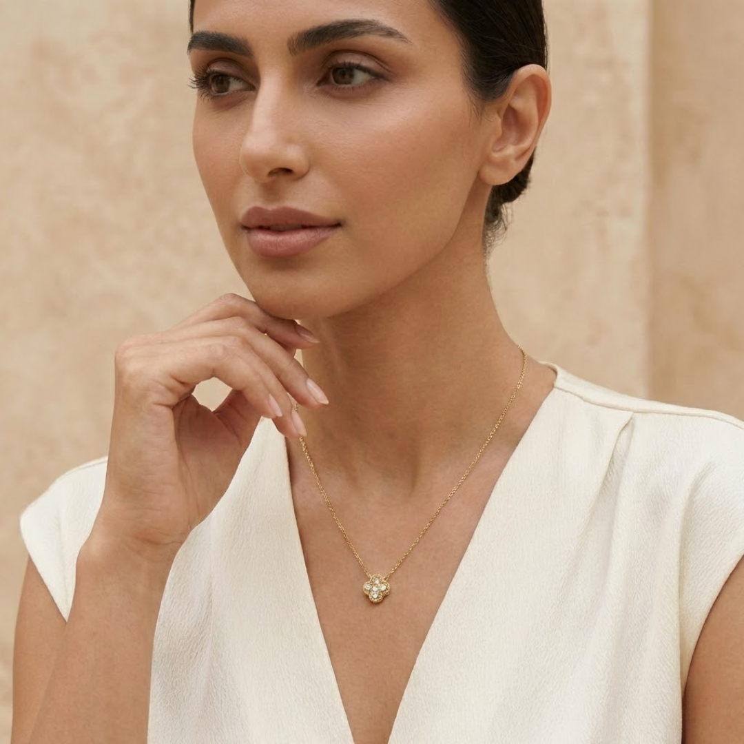 Zahina Moissanite Necklaces