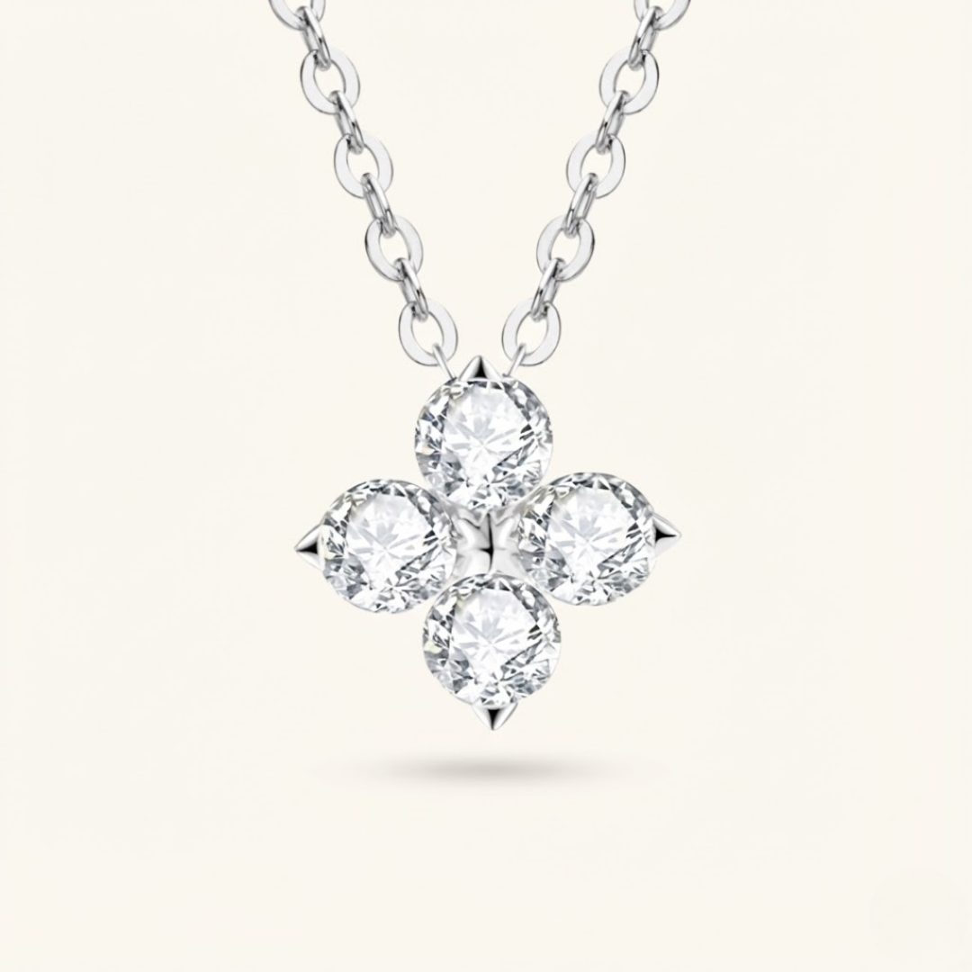 Fariha Moissanite Necklace