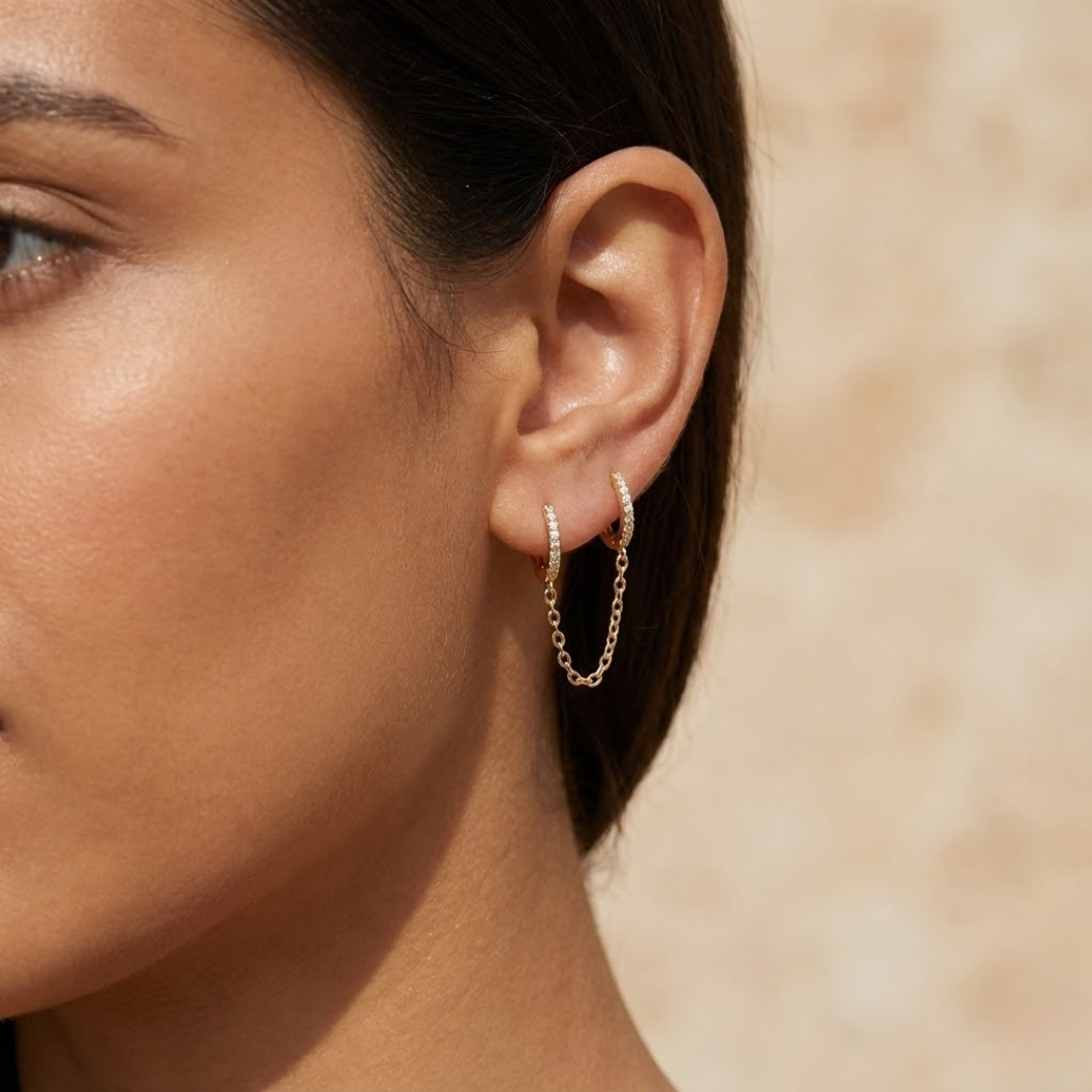 Farida Moissanite Earrings