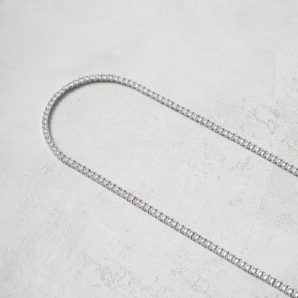 Moissanite Tennis Necklace - 3mm