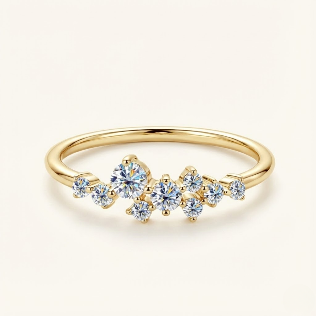 Ameera Moissanite Ring