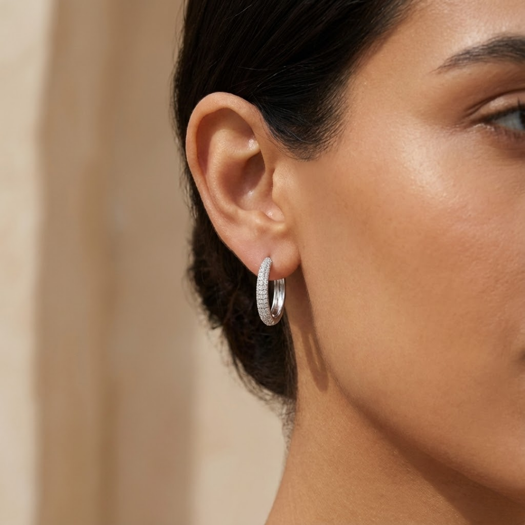 Samia Moissanite Earrings