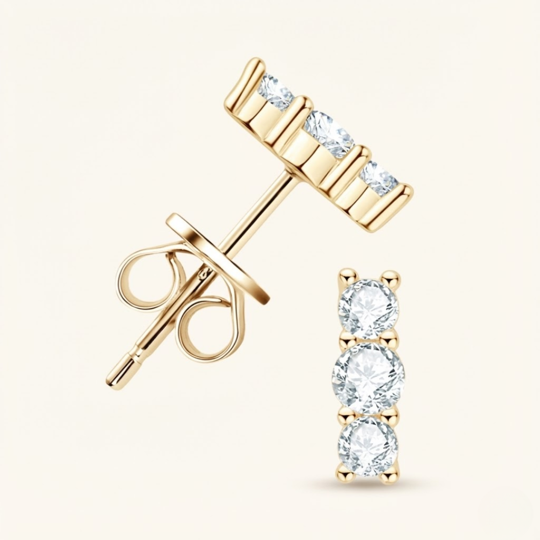 Latifa Moissanite Earrings