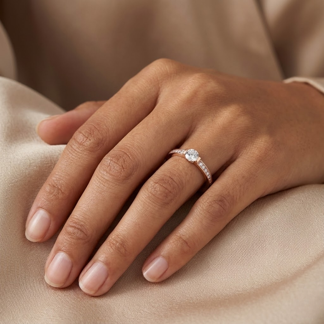 Najla Moissanite Ring