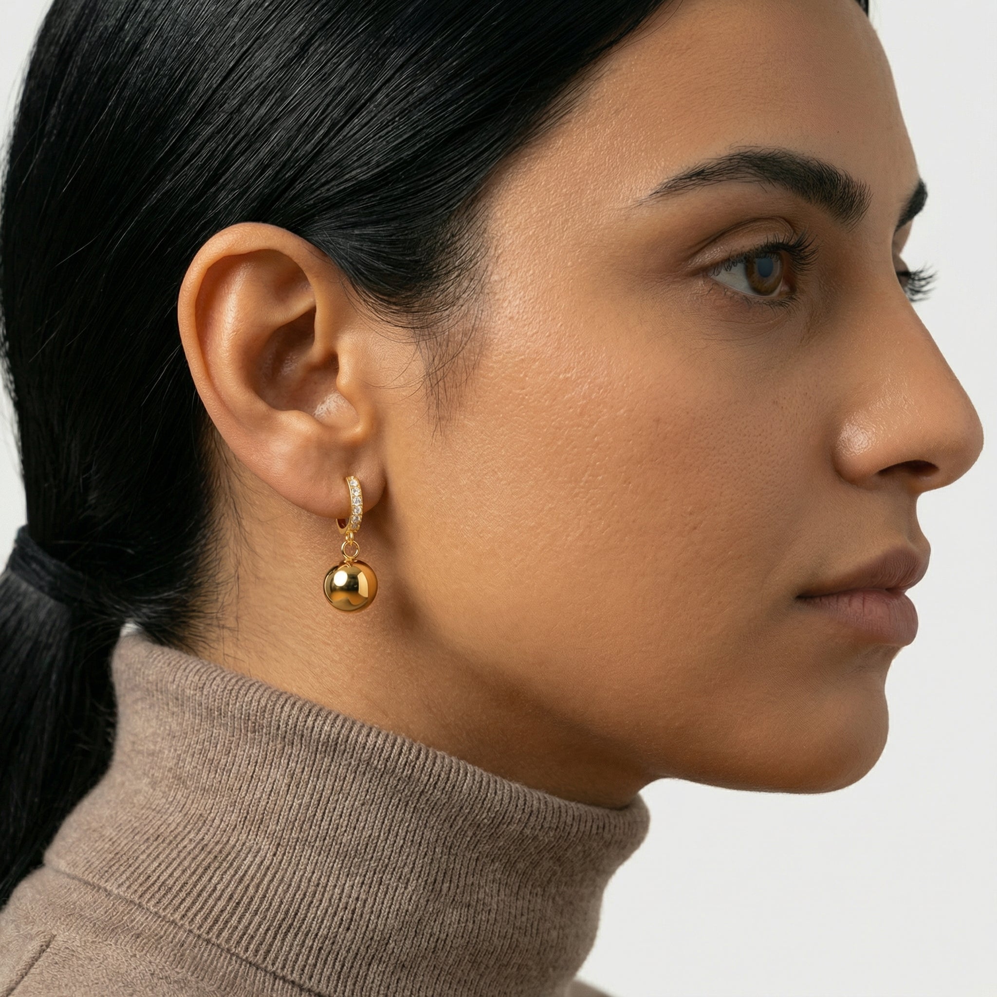 Zaina Moissanite Earrings