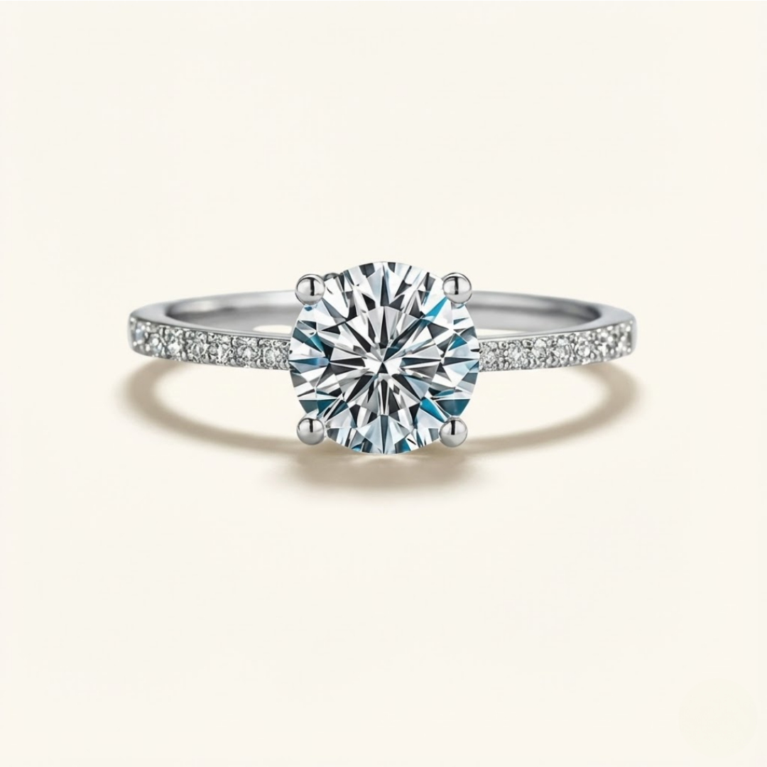 Raneem Moissanite Ring
