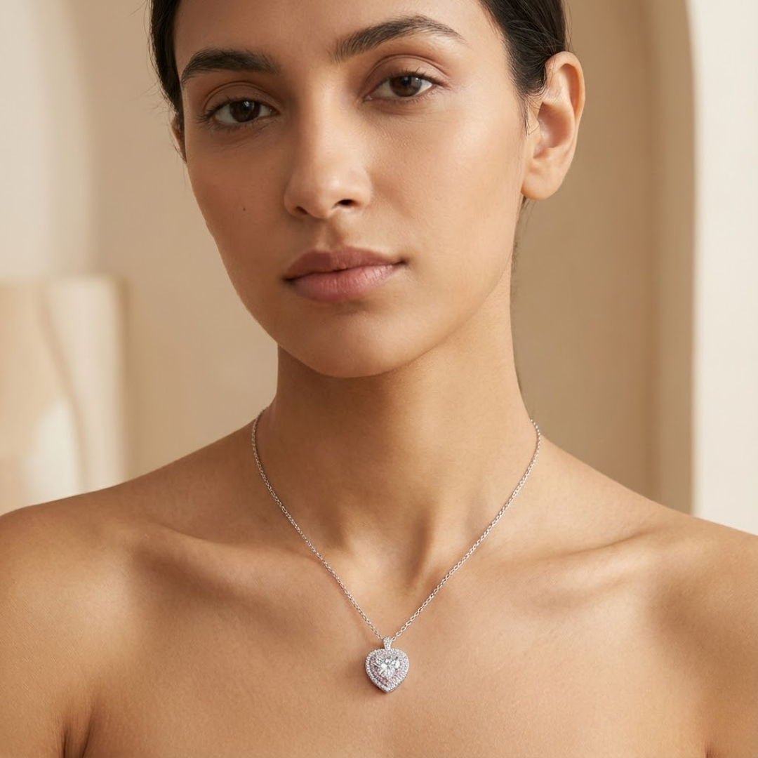 Noura Moissanite Pendant