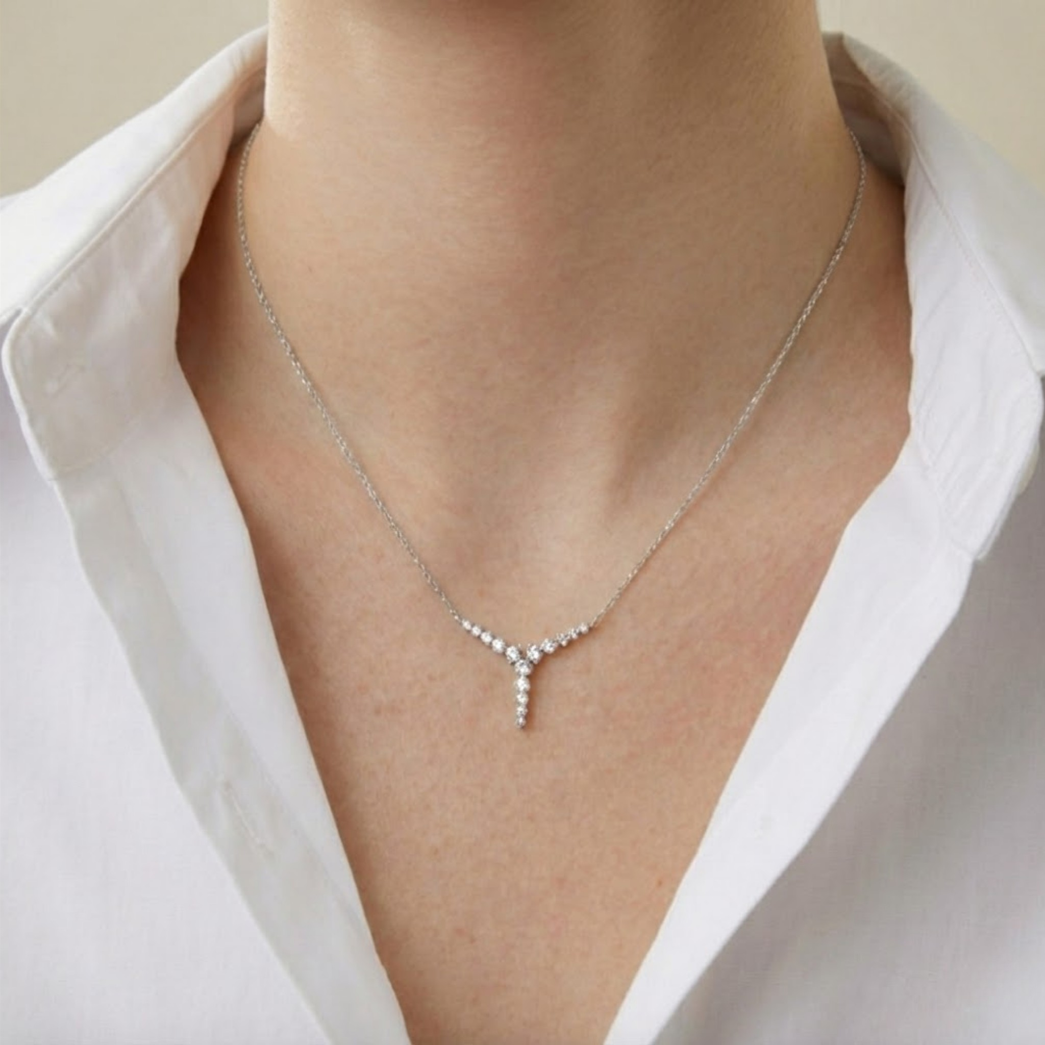 Zanaya Moissanite Necklace