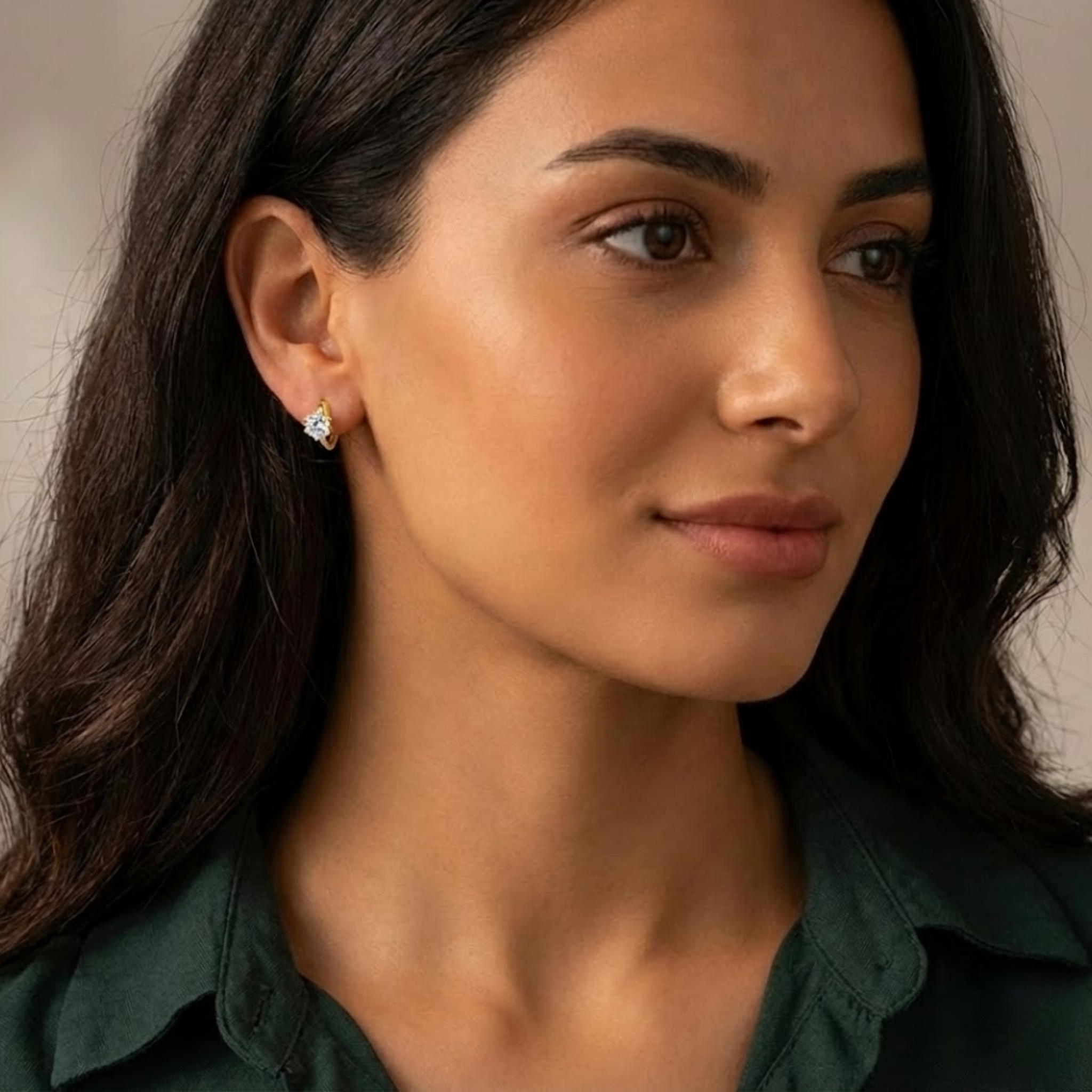 Ranya Moissanite Earrings