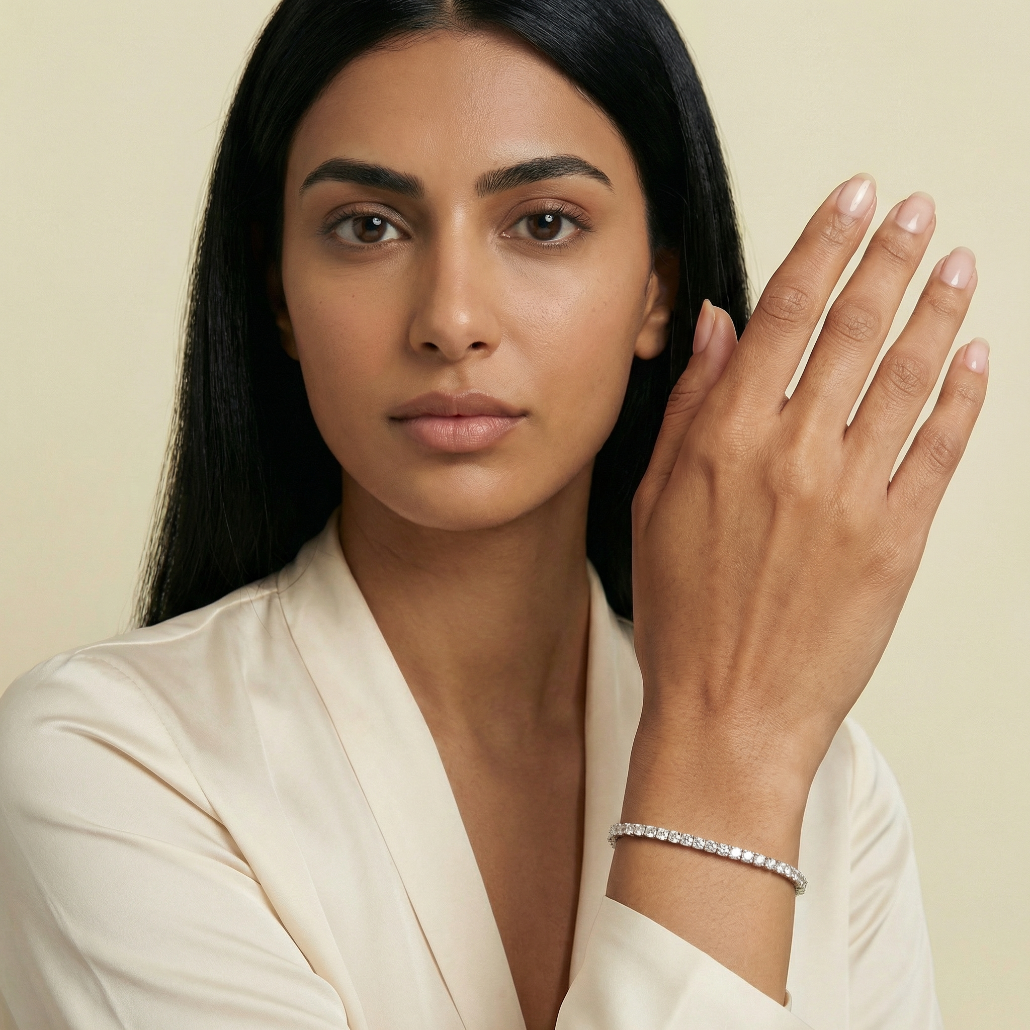 Moissanite Tennis Bracelet - 2mm