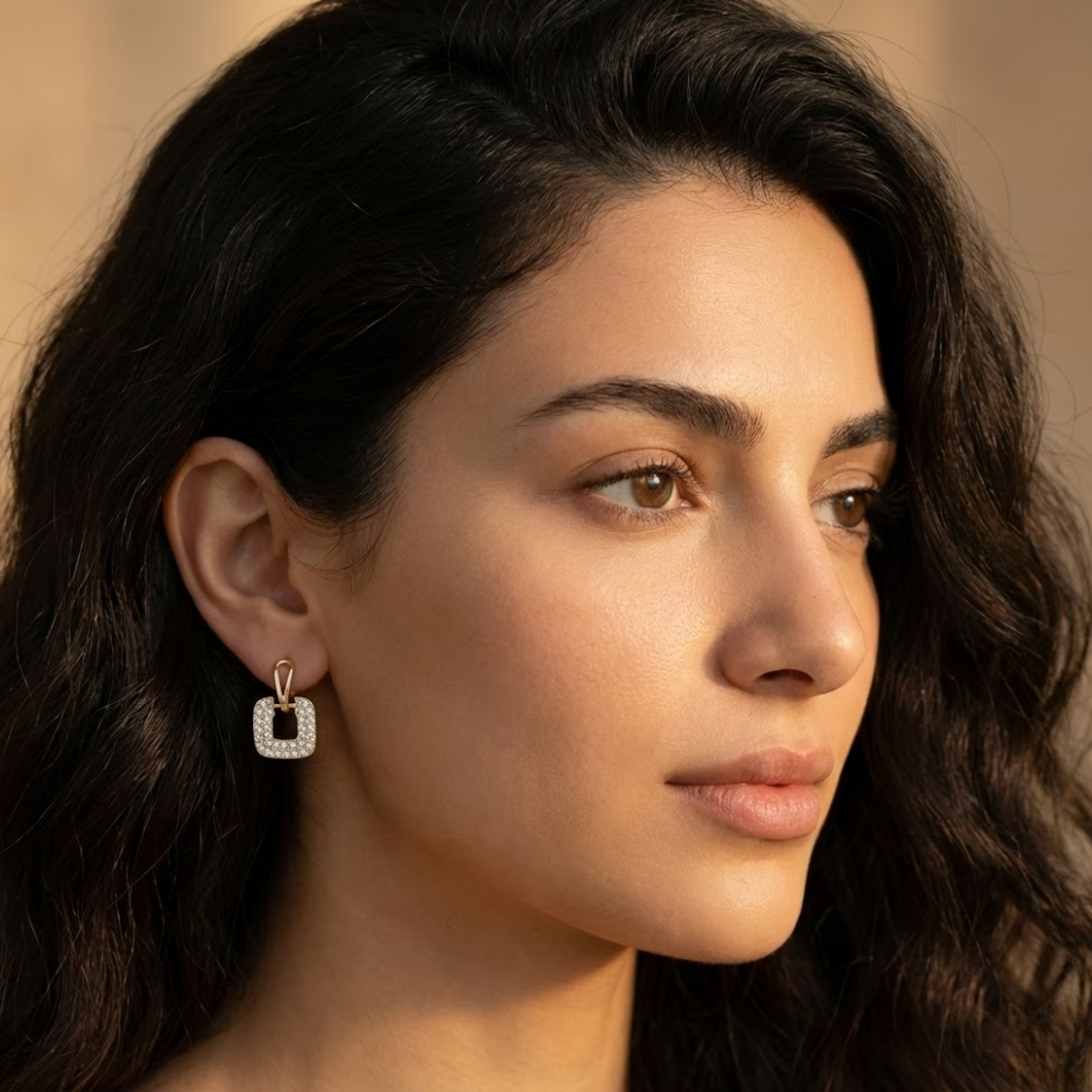 Sabria Moissanite Earrings