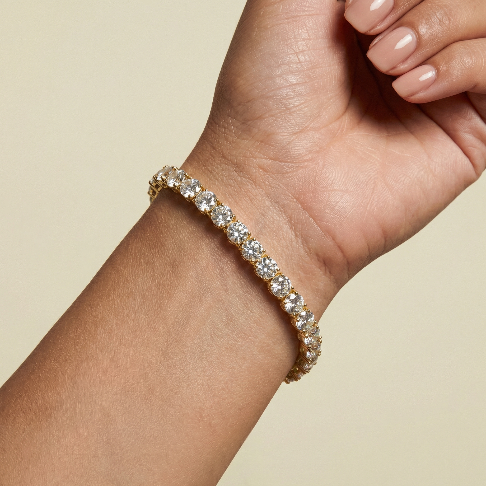 Moissanite Tennis Bracelet - 5mm