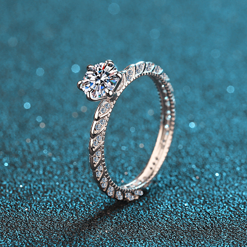 Sumaya Moissanite Ring