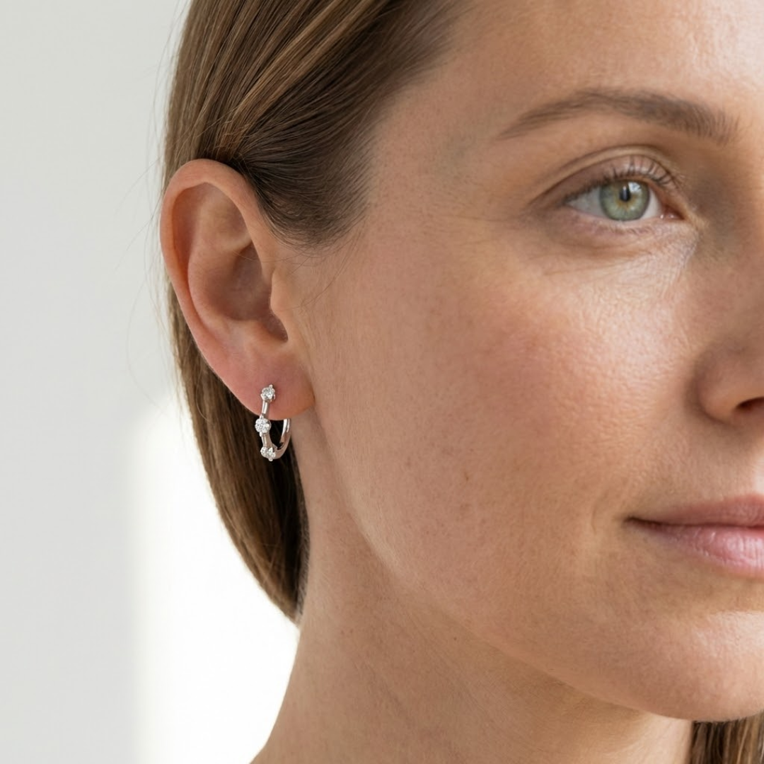 Naya Moissanite Earrings