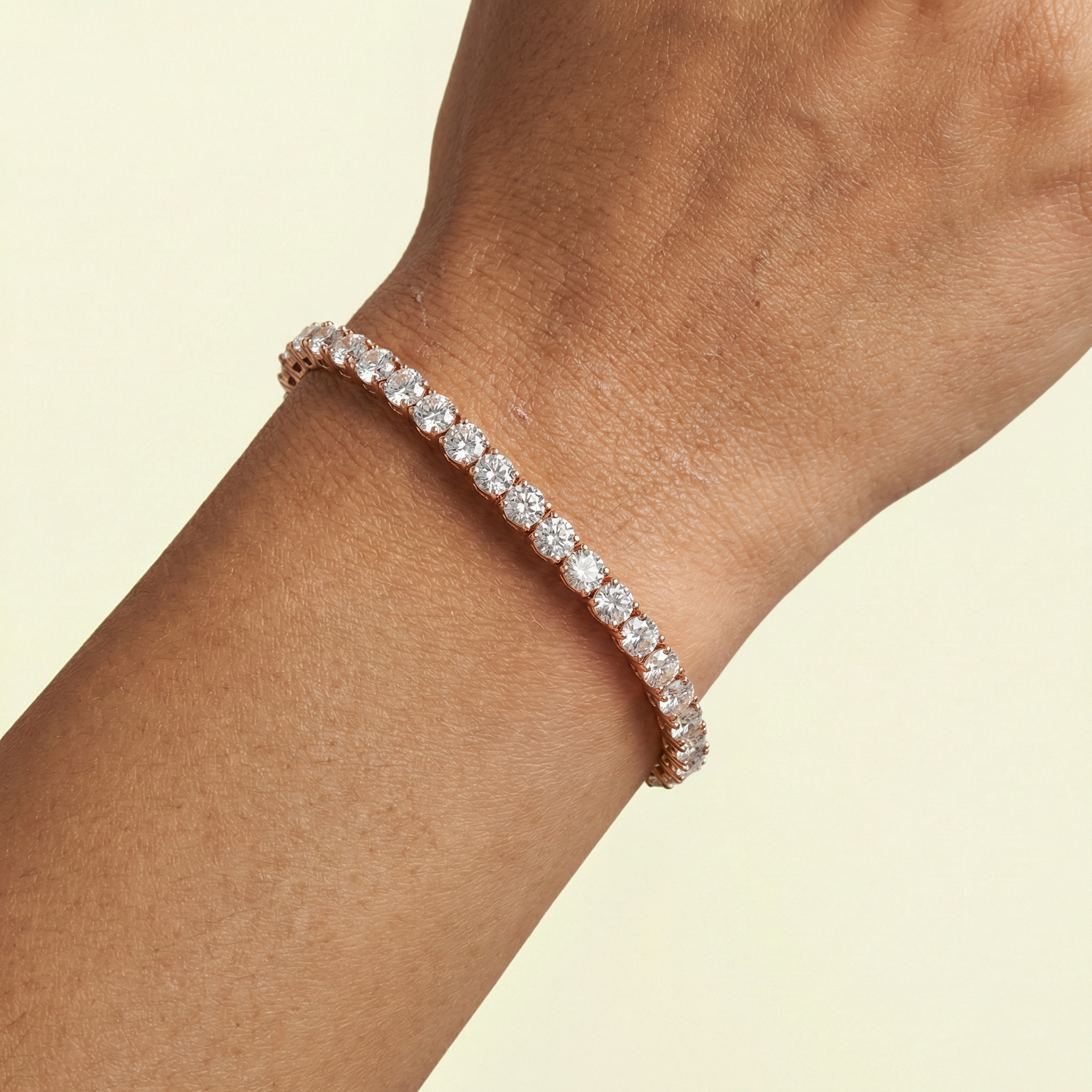 Moissanite Tennis Bracelet - 4mm