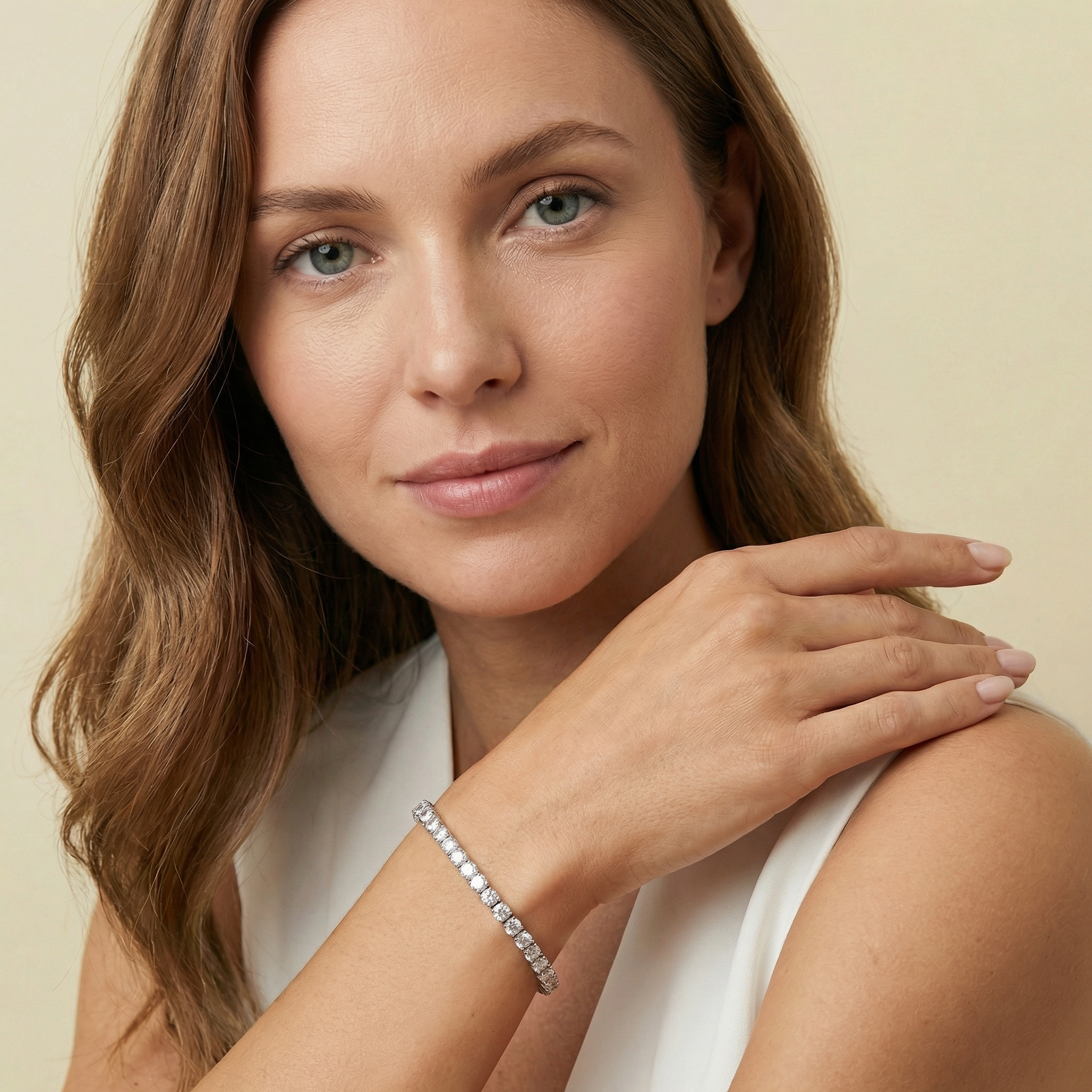 Moissanite Tennis Bracelet - 4mm