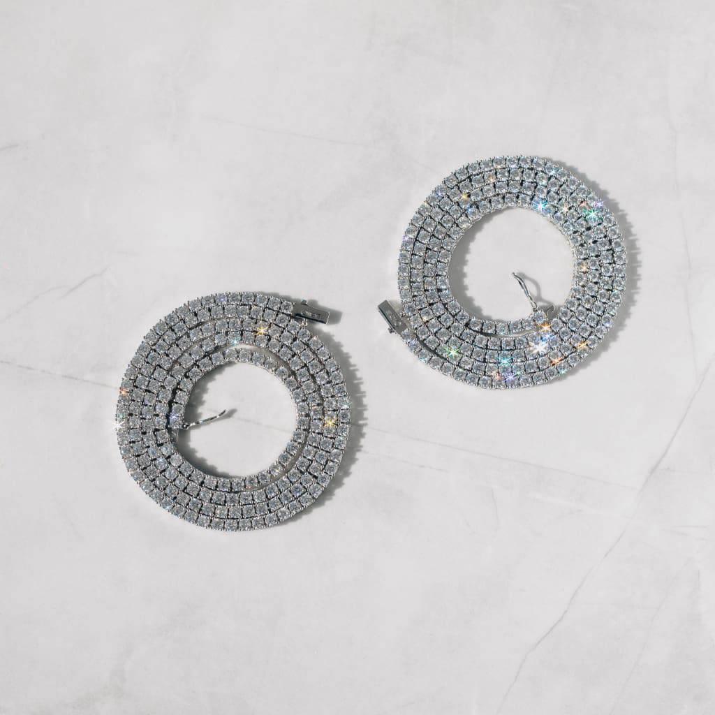 Moissanite Tennis Necklace - 3mm