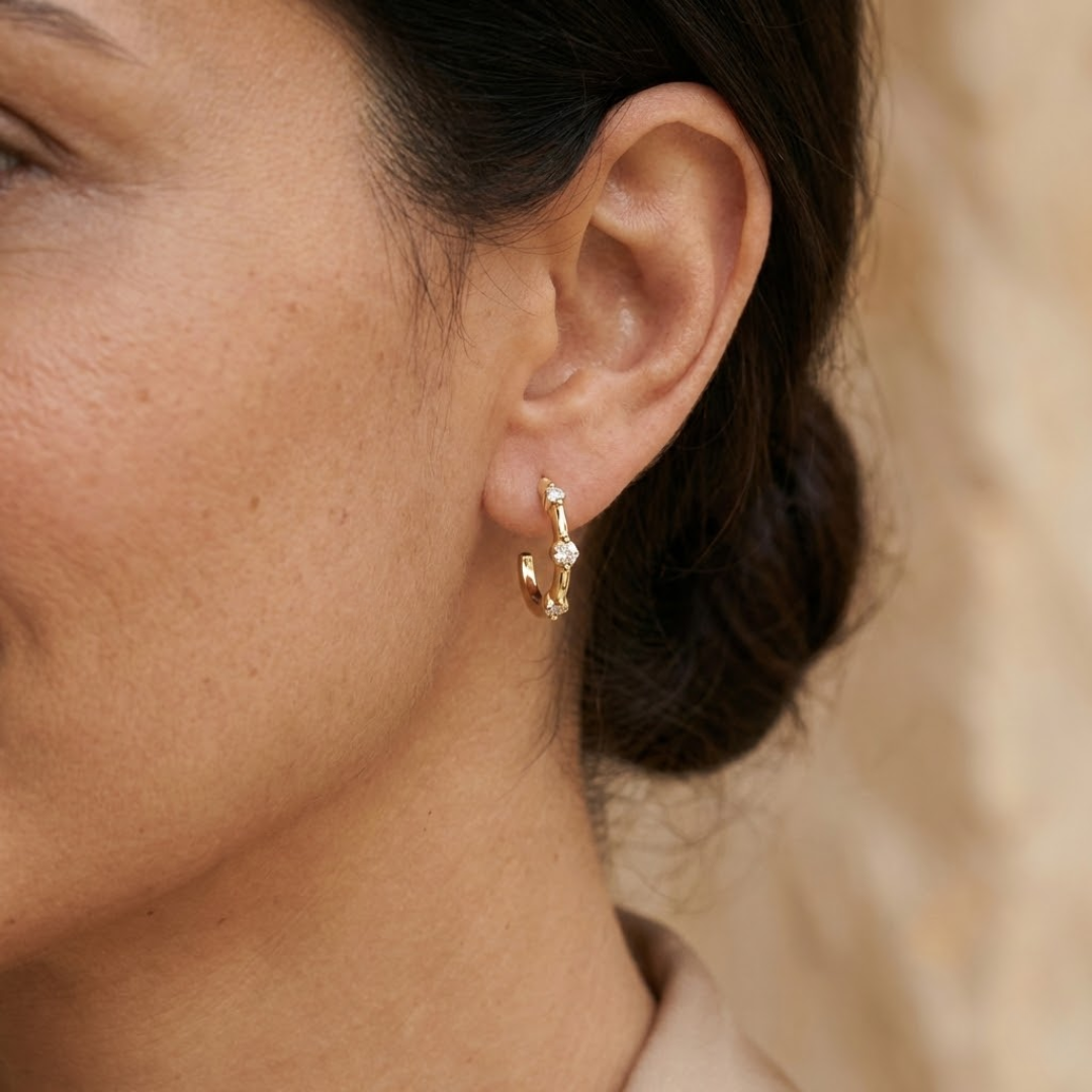 Naya Moissanite Earrings