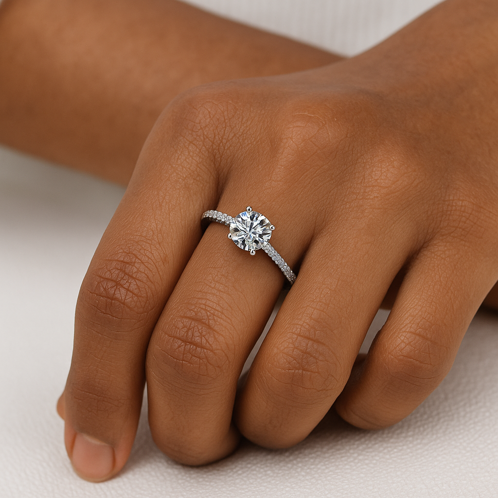 Raneem Moissanite Ring
