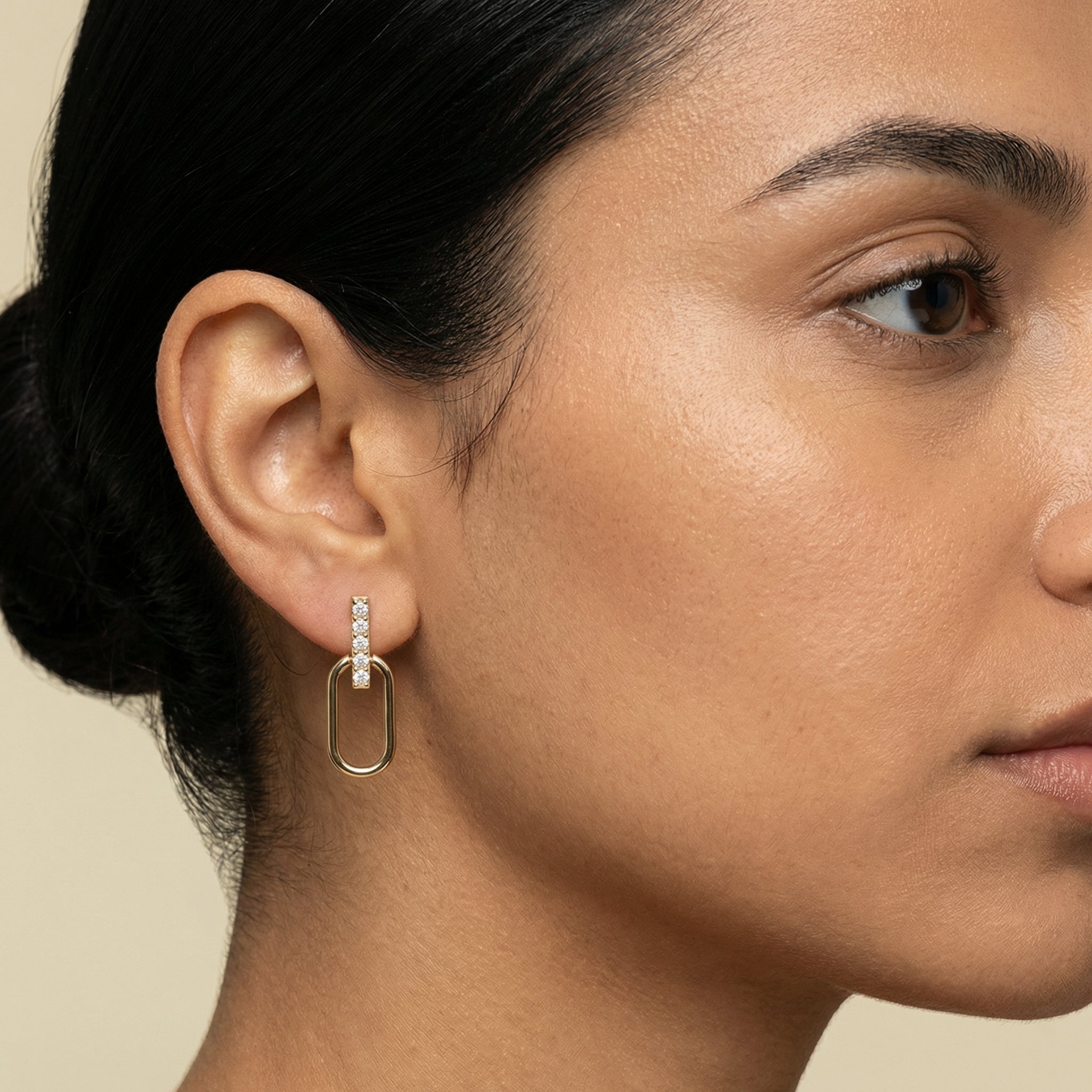 Samira Moissanite Earrings