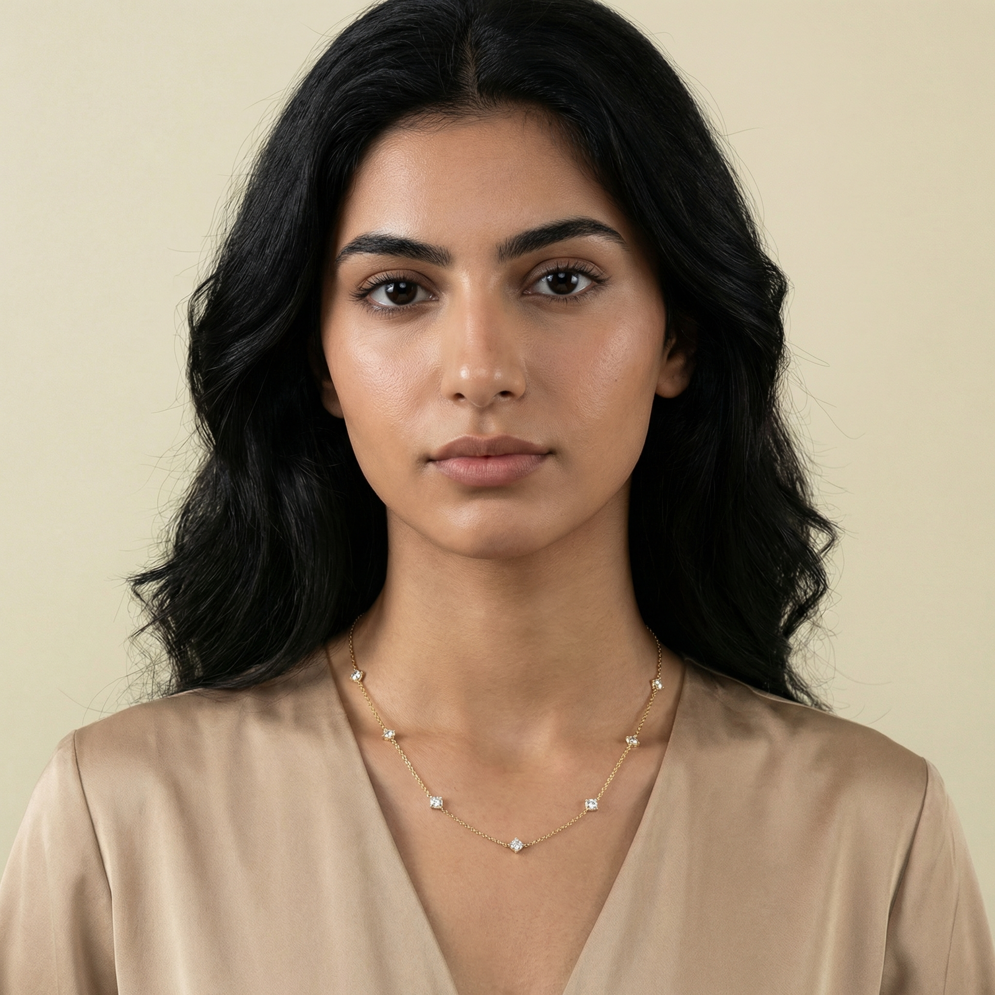 Tahani Moissanite Necklace