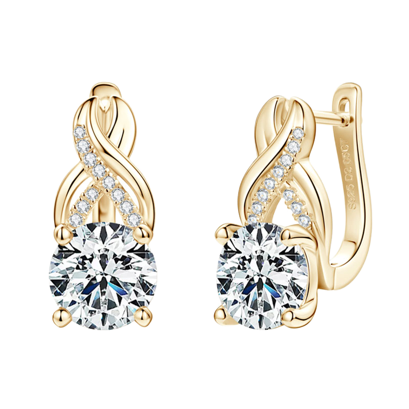 Nihad Moissanite Earrings