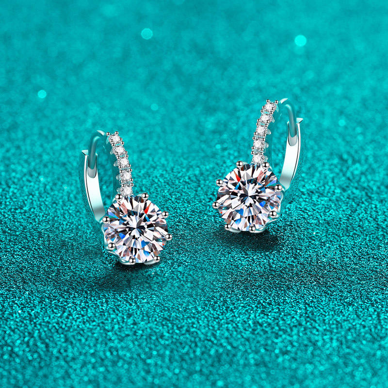 Maisam Moissanite Earrings