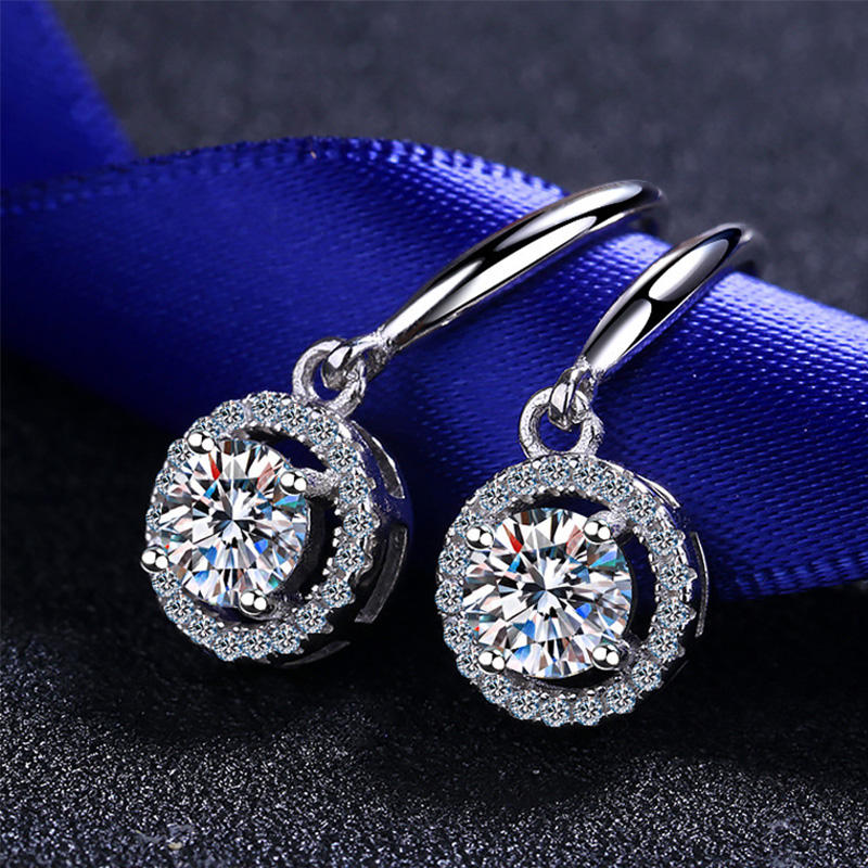 Feryal Moissanite Earrings
