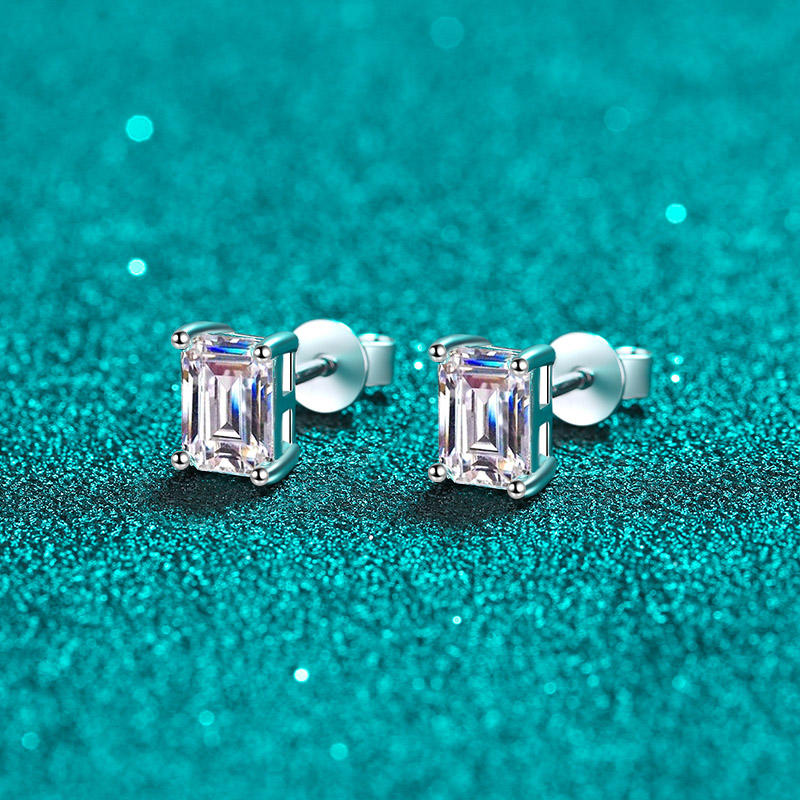 Kawther Moissanite Earrings