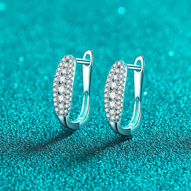 Mozah Moissanite Earrings