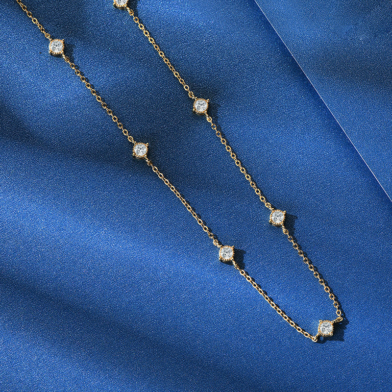 Tahani Moissanite Necklace