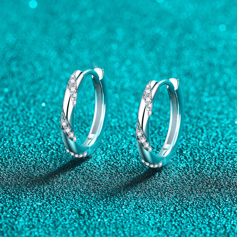 Nura Moissanite Earrings