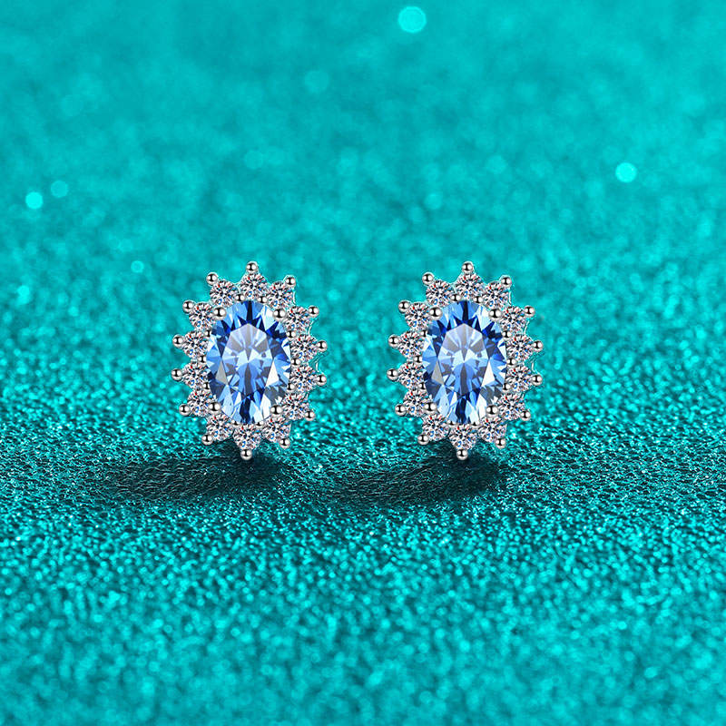 Mona Moissanite Earrings