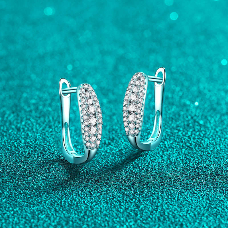 Mozah Moissanite Earrings