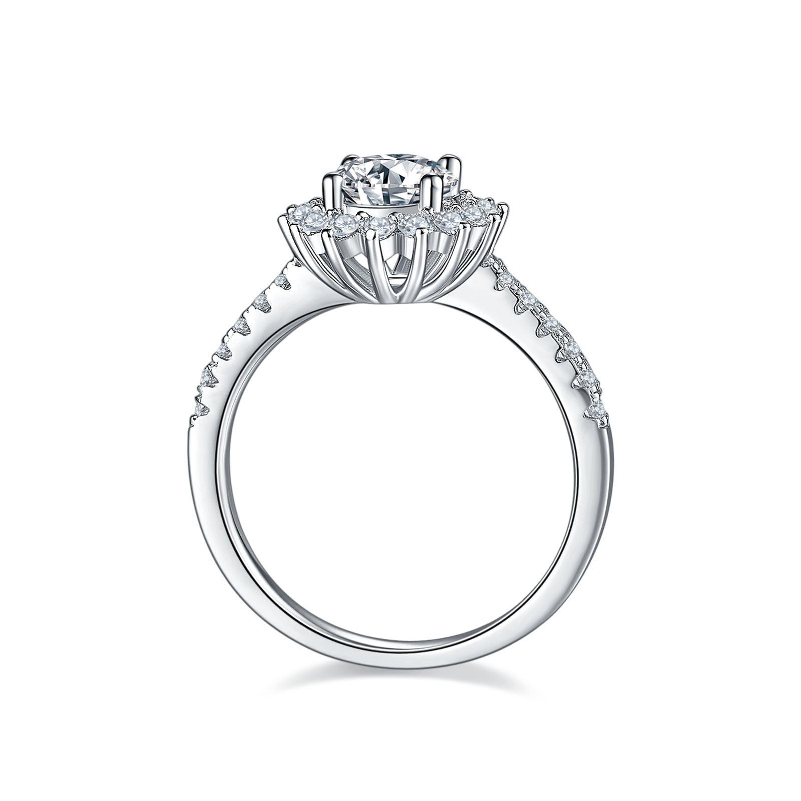Zuha Moissanite Ring